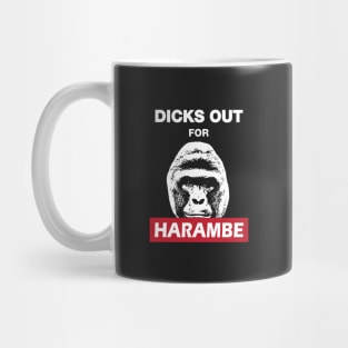 Dicks Out For Harambe Mug